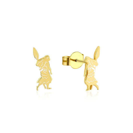 Disney - Gold Plated Princess Moana Stud Earrings