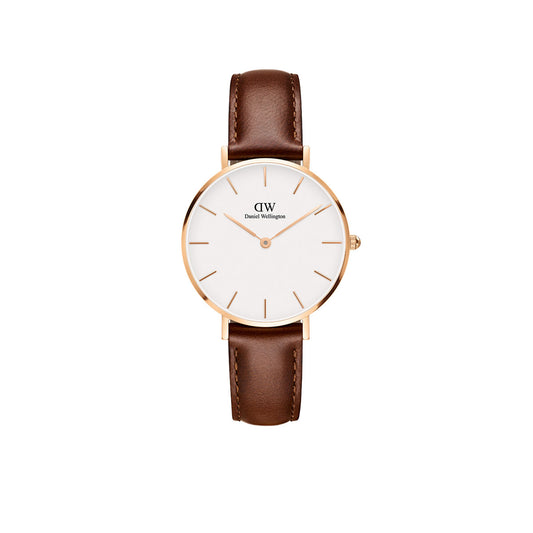 Petite 32mm St Mawes - Rose Gold & White Watch