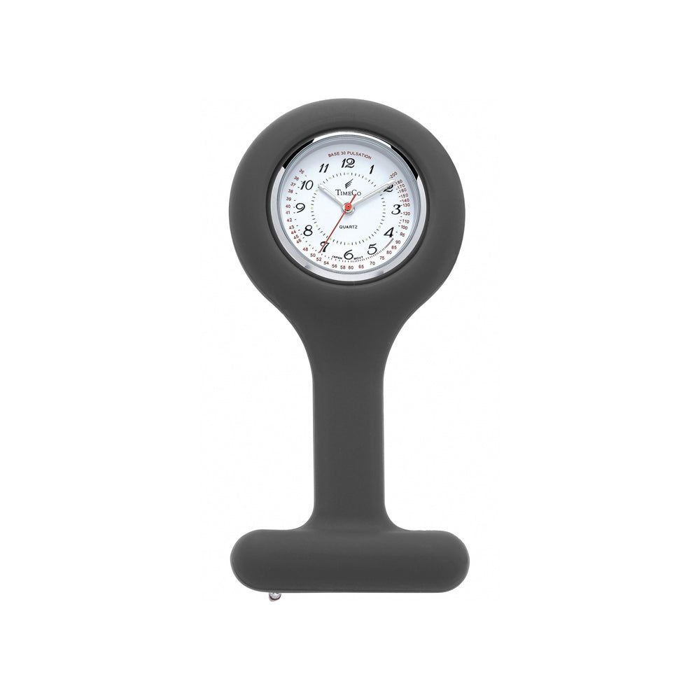 Silicon Black Nurses Watch