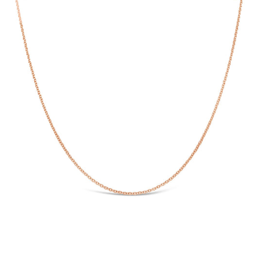 52cm 9k Rose Gold 410 Trace Chain