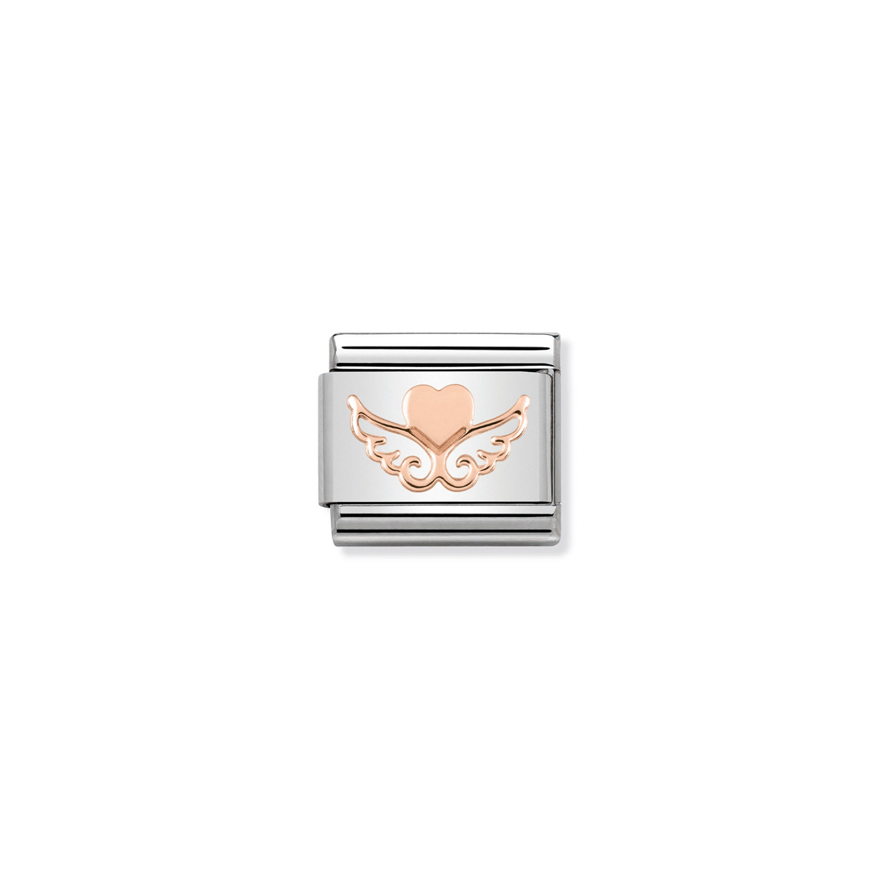 Composable Classic Link 430104/01 Rose Gold Heart with Wings