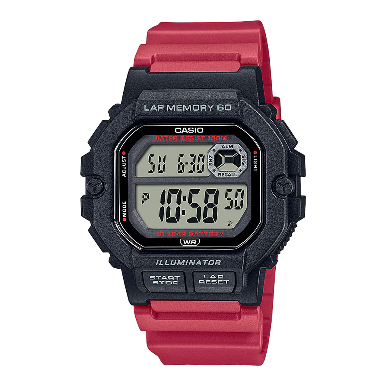 Casio - Mens Digital Illuminator Watch - WS1400H-4A