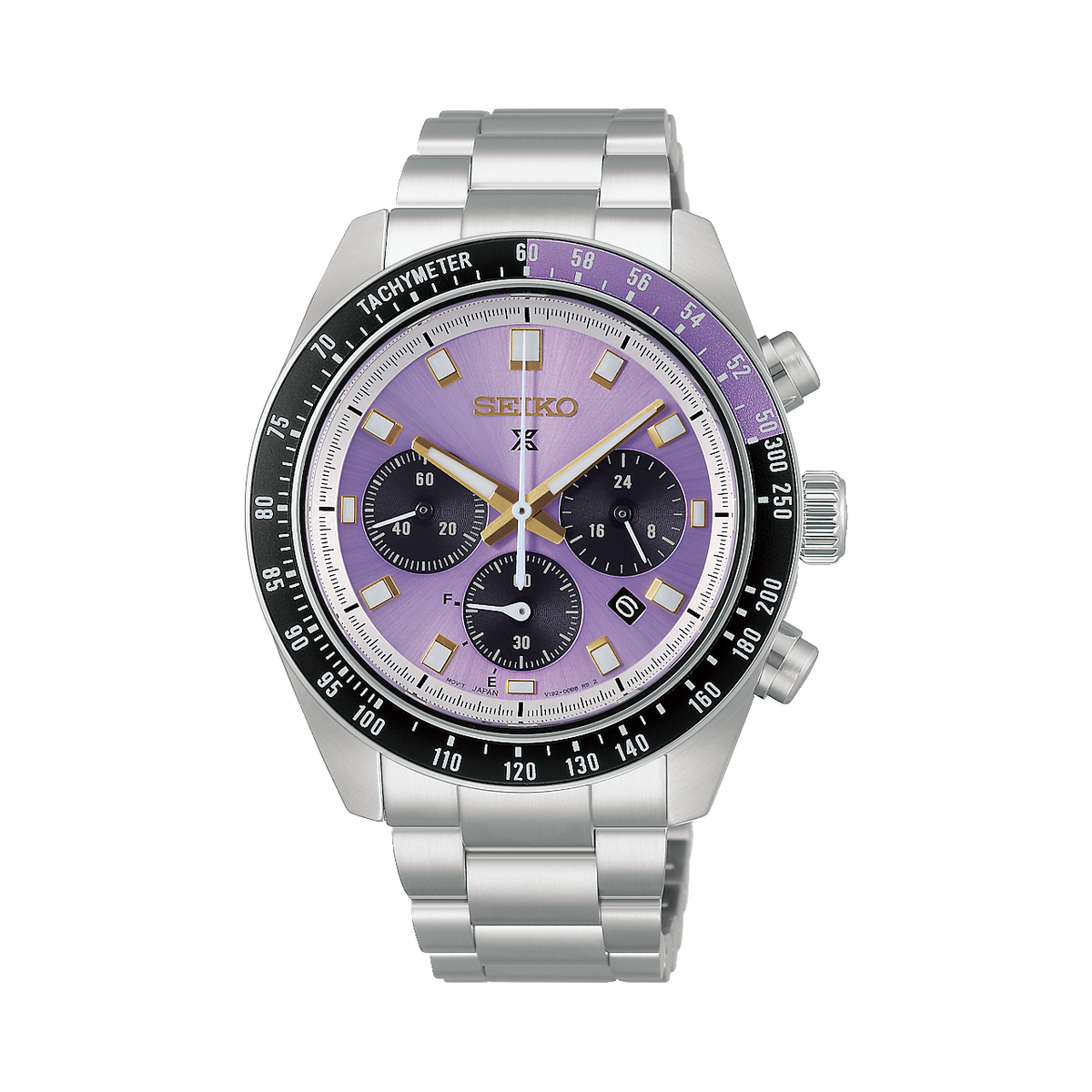 Seiko - HBJ005P 145th Anniversary  Edo Purple Speedtimer Solar Chronograph Limited Edition Watch