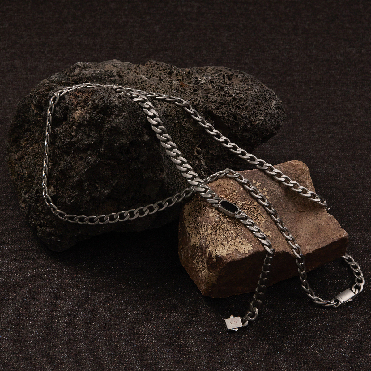 Forge Men's Steel Chain Necklace