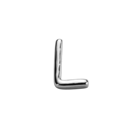 Silver Letter L