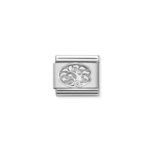 Composable Classic Link 330311/10 Silvershine Tree of Life with CZ