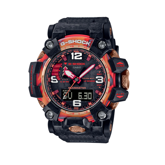 Master Of G - 40th Anniversary Flare Red Limited Edition Mud Master Watch - GWG204FR-1A
