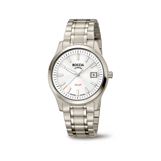 3326-01 - Ladies Titanium Solar Dress Watch