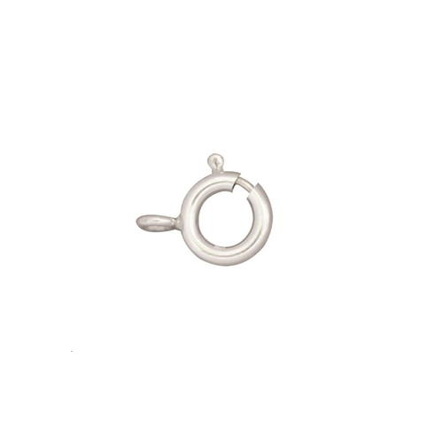 Sterling Silver 8mm Bolt Ring