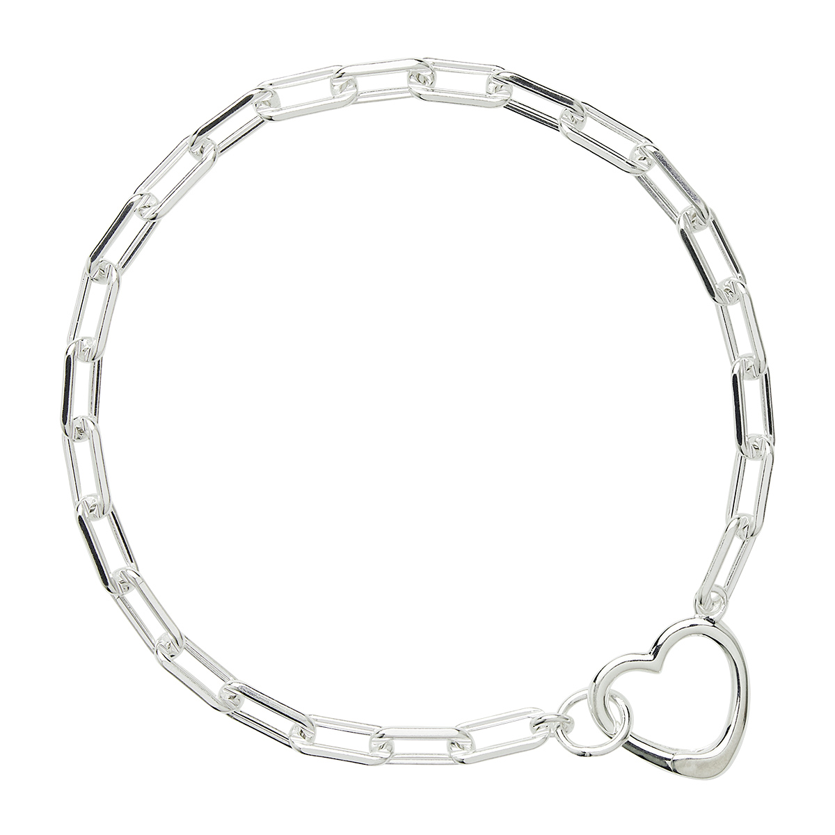 Cuore Chain Link Bracelet (19cm)