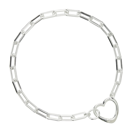 Cuore Chain Link Bracelet (19cm)