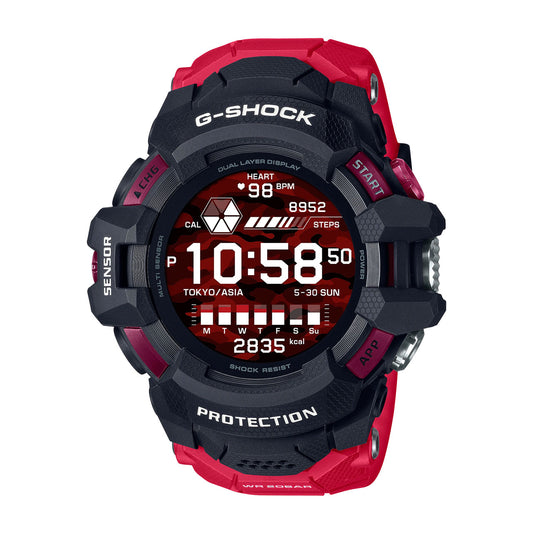 G-Squad Pro - Black & Red Smart Watch - GSWH1000-1A4