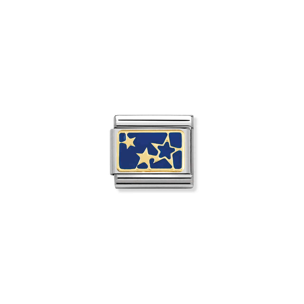 Composable Classic Link 030284/44 Stars Blue Background in 18k Gold