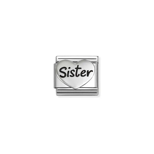 Composable Classic Link 330114/20 Sister Heart In Silver