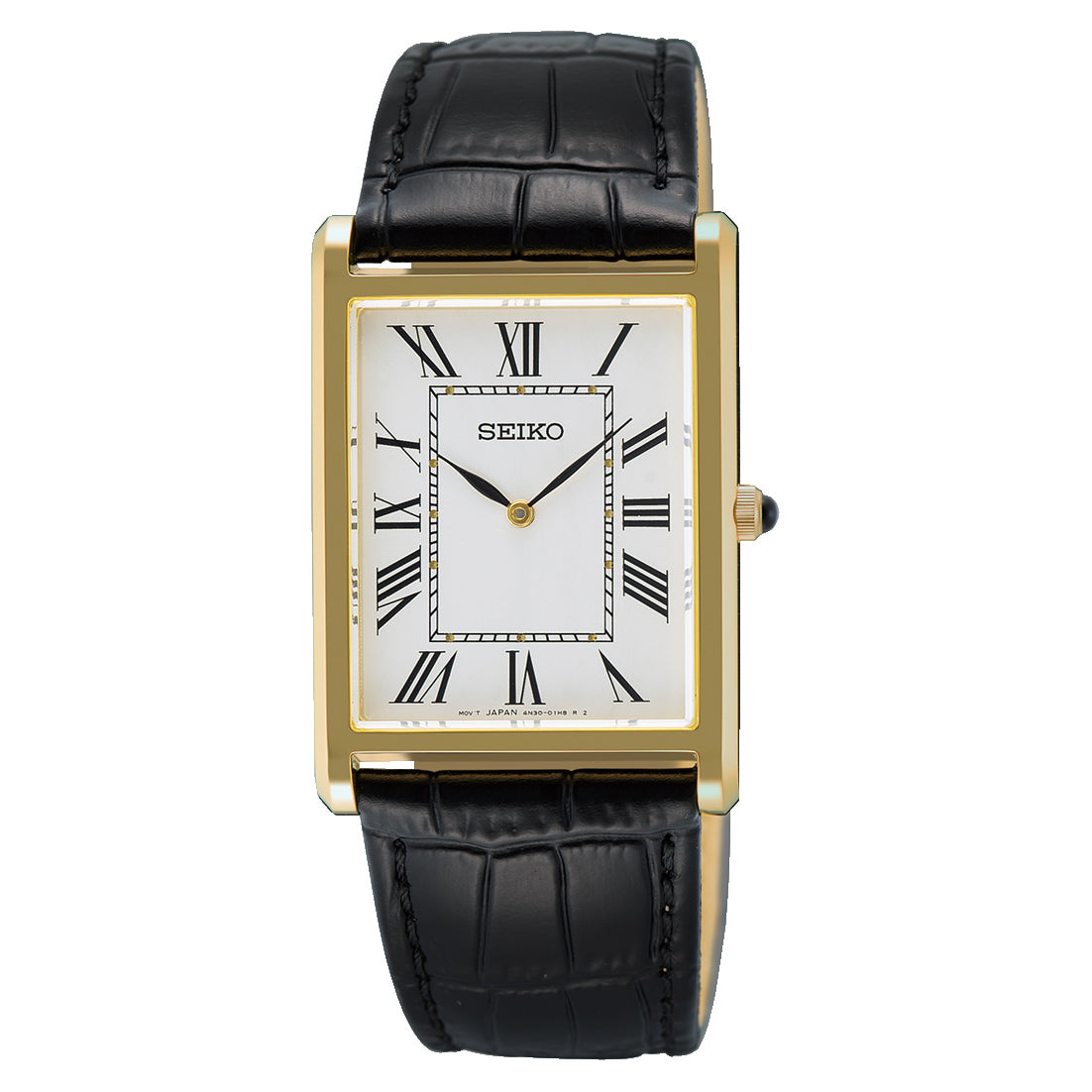 Seiko - SWR052P Men's Classic Rectangular Daywear Watch