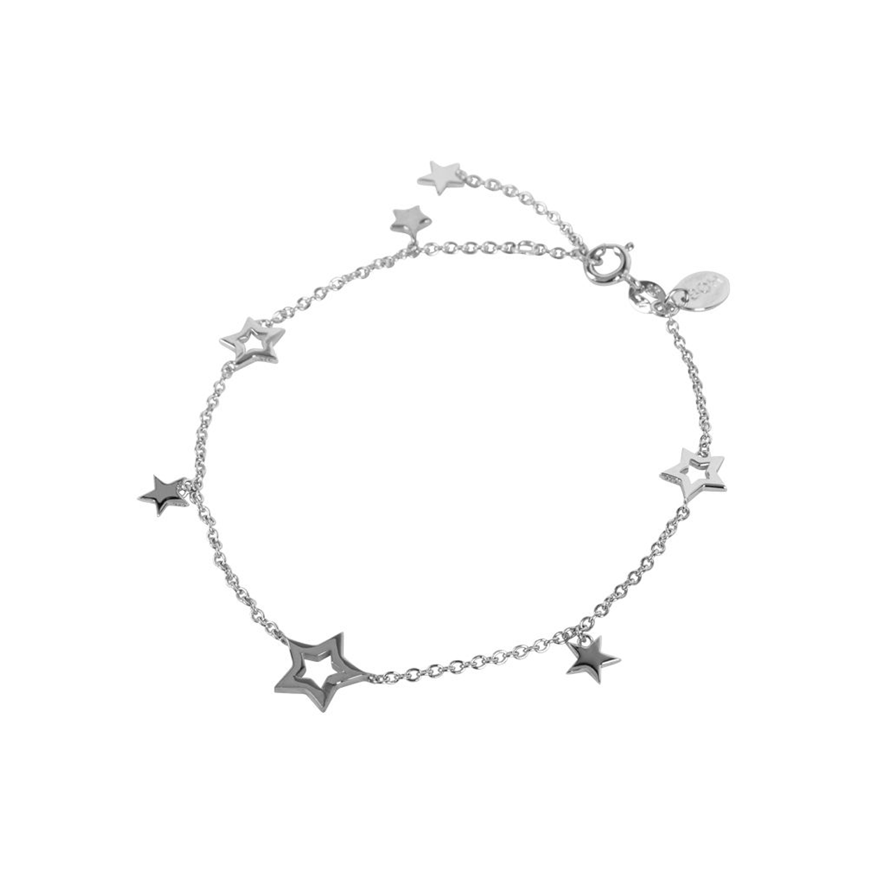 Sterling Silver Stargazers Bracelet