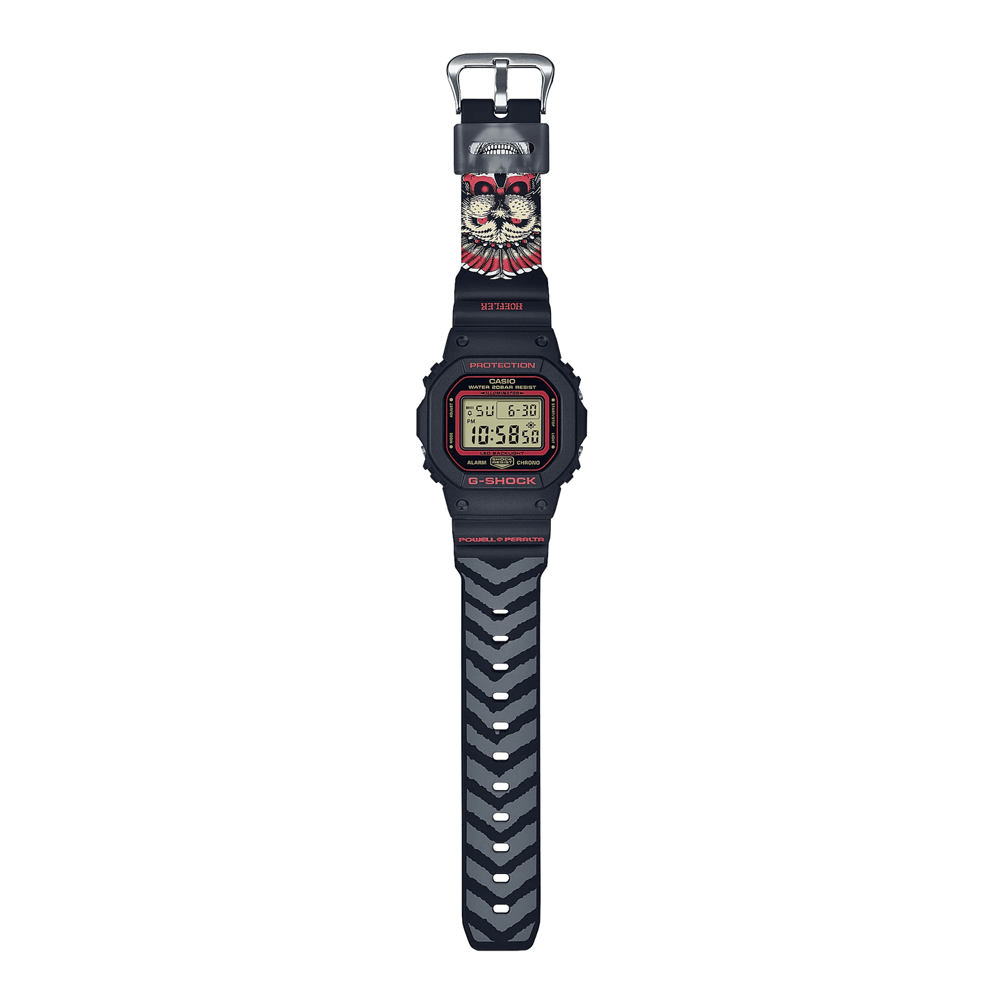 Limited Edition Kelvin Hoefler X Powell Peralta Collaboration Watch - DW5600KH-1D