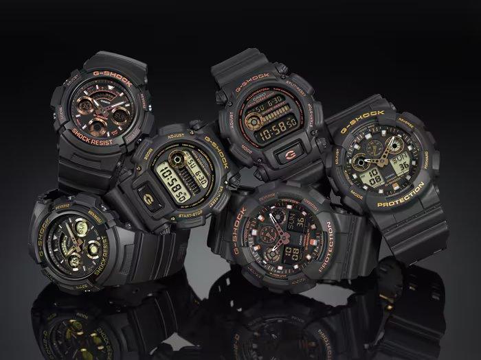 G-Shock Black & Gold - DW9052GBX-1A9 - Jamies Jewellers