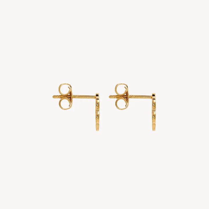 Wildflower Stud Earring - Gold Plated - Jamies Jewellers