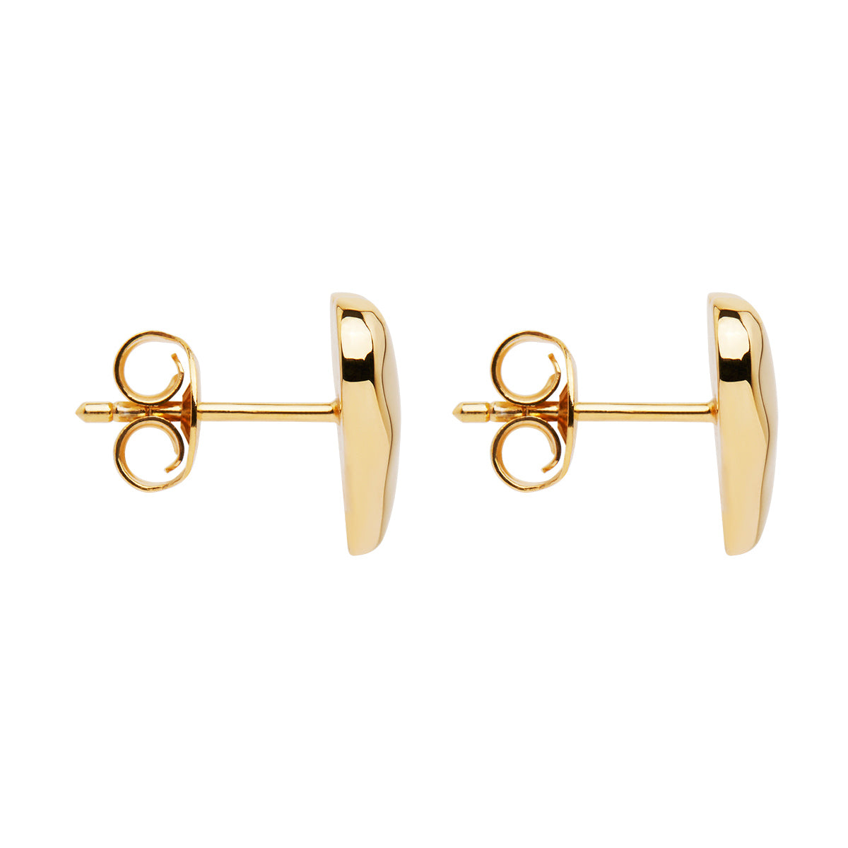 Amore Stud Earrings - Gold Plated