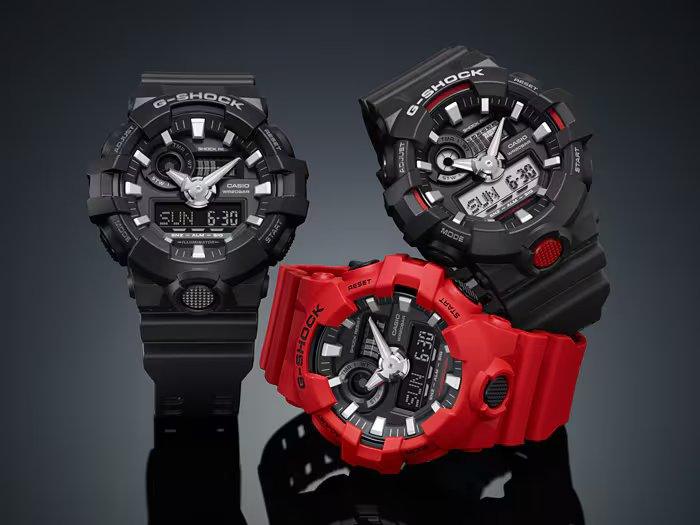 G-Shock Red - GA700-4A - Jamies Jewellers