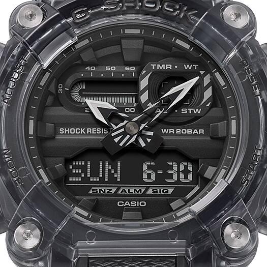 G-Shock Transparent Black - GA900SKE-8A - Jamies Jewellers