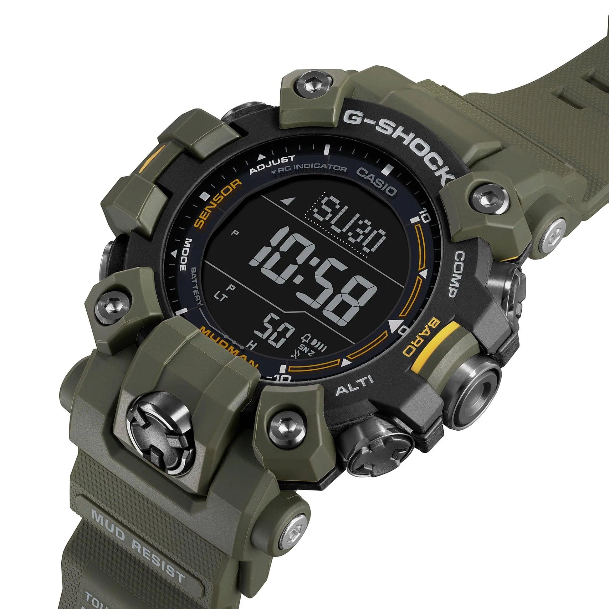 G-Shock Master of G Series - Mudman Series - Green - GW9500-3D - Jamies Jewellers