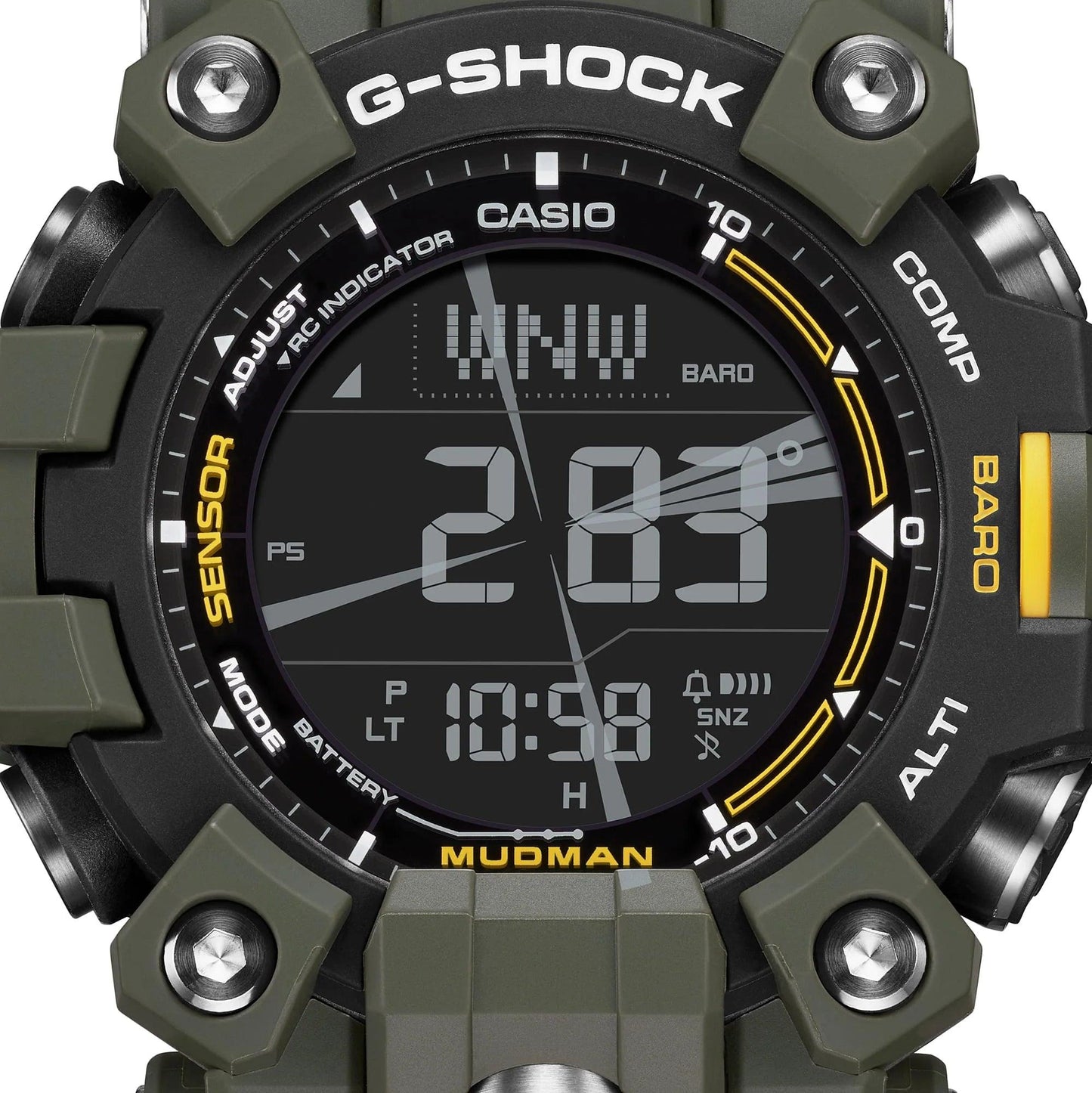 G-Shock Master of G Series - Mudman Series - Green - GW9500-3D - Jamies Jewellers