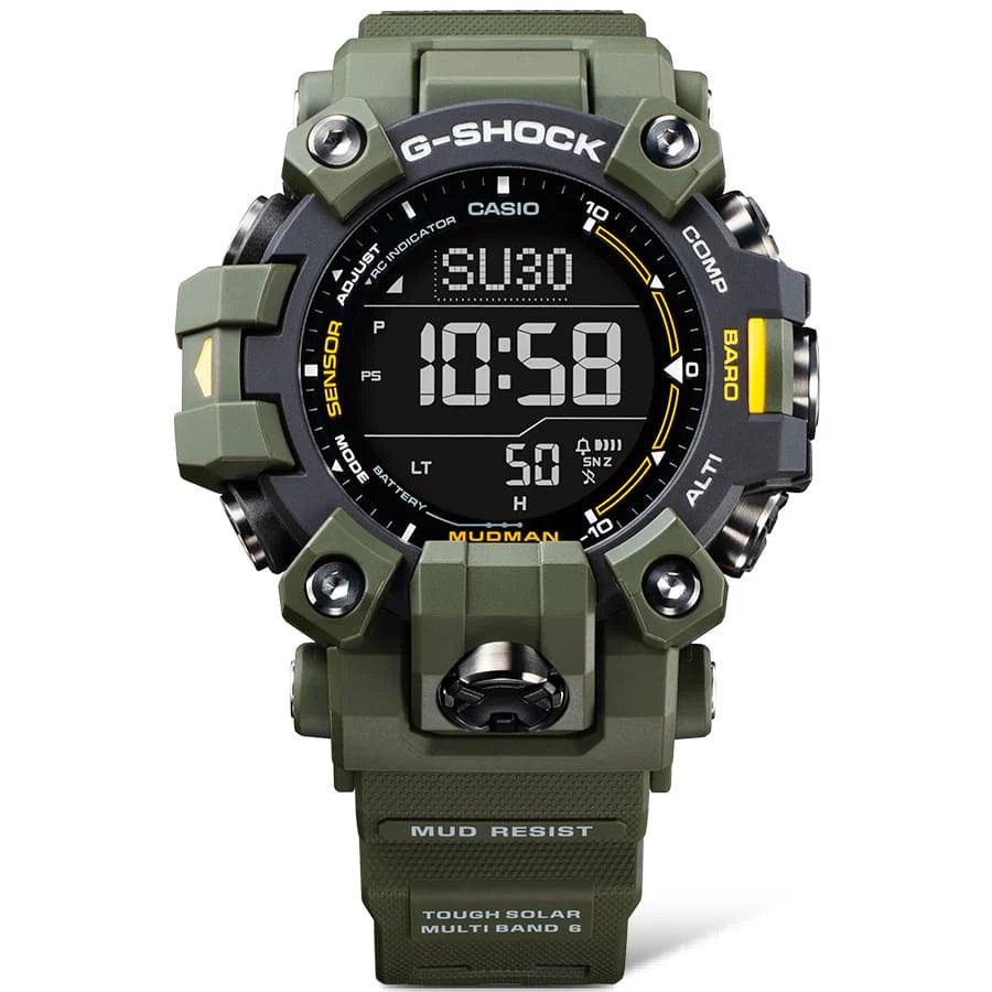 G-Shock Master of G Series - Mudman Series - Green - GW9500-3D - Jamies Jewellers