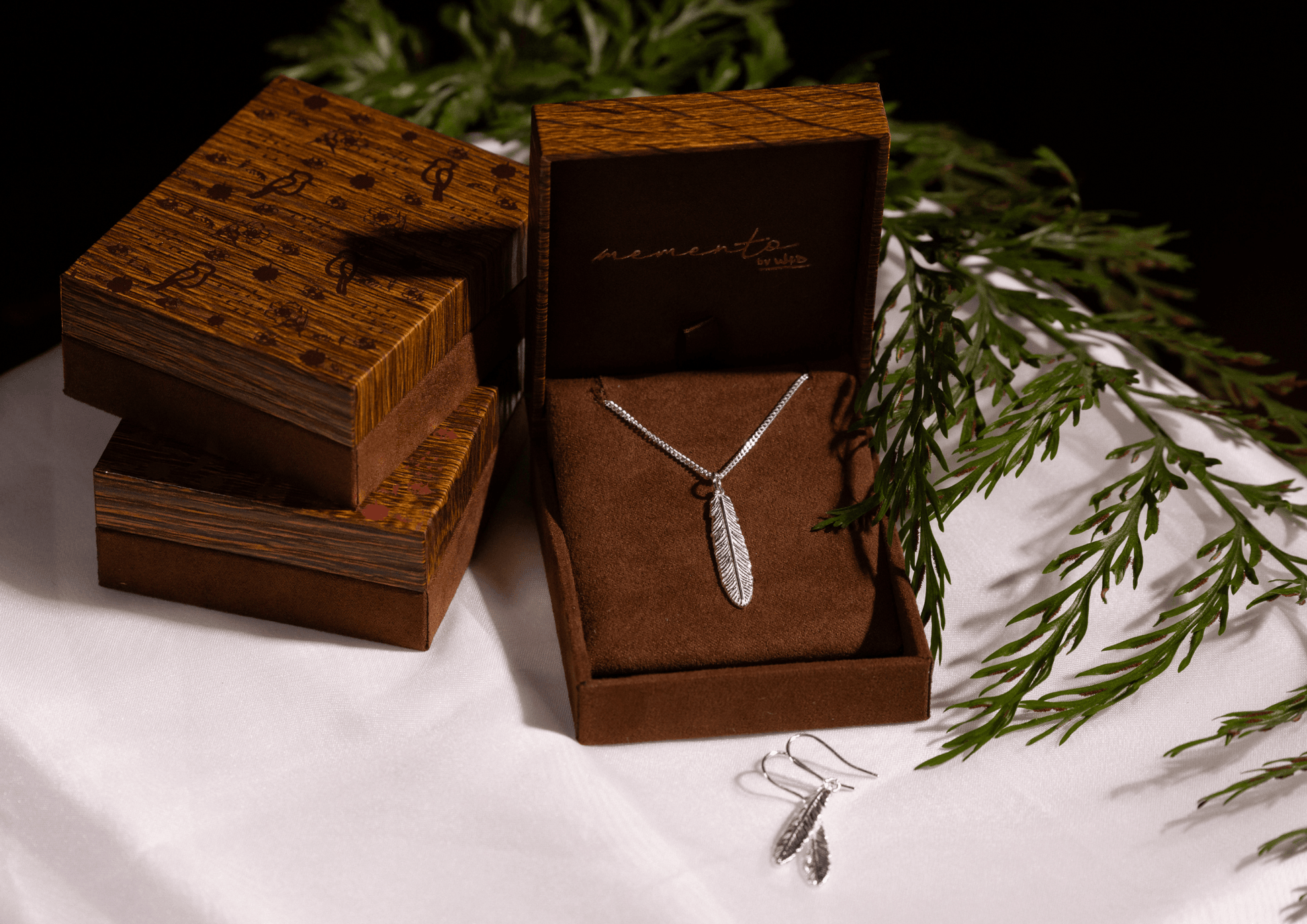 Sterling Silver Piwakawaka / Fantail Necklace - Jamies Jewellers