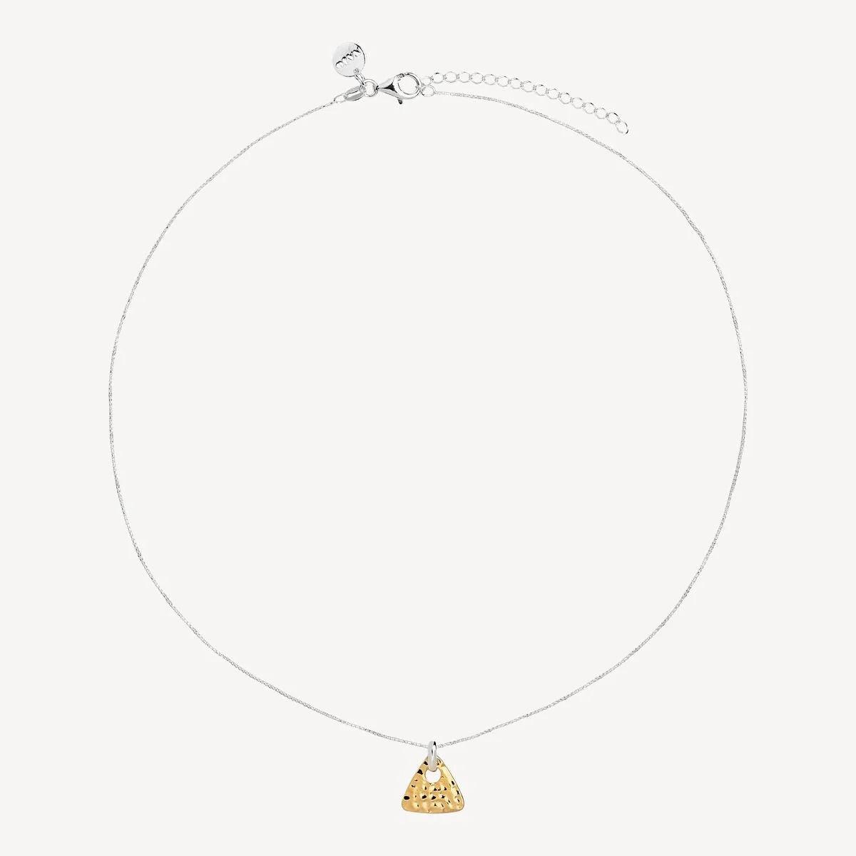 Trilogy Pendant Necklace - Gold Plated - Jamies Jewellers