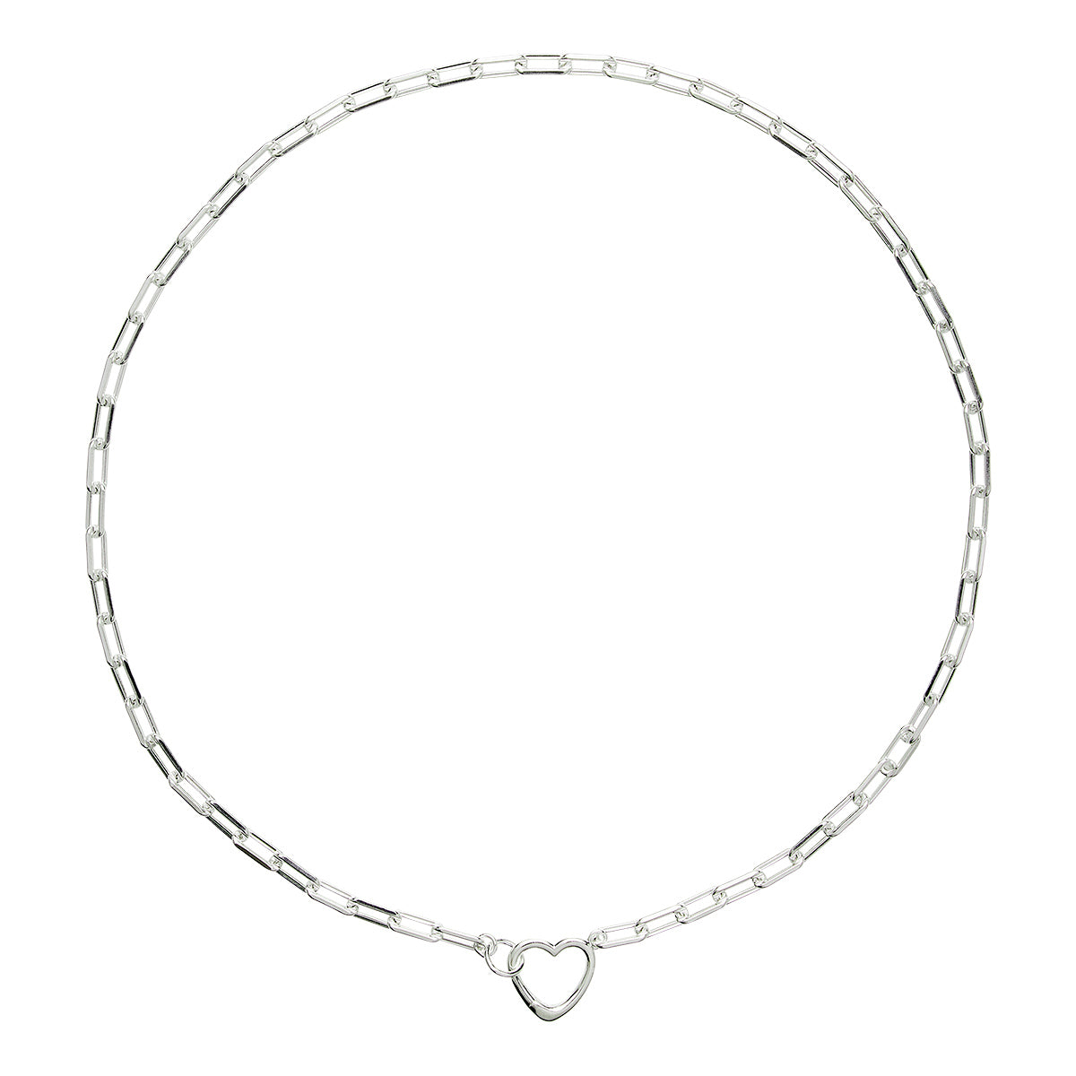 Cuore Chain Link Necklace