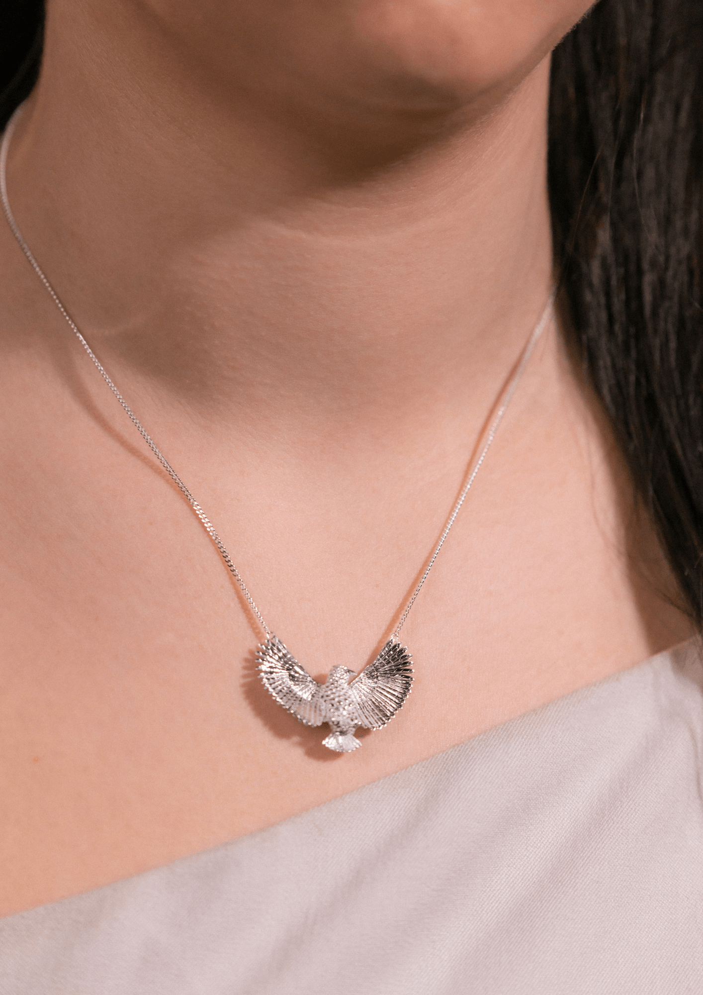 Sterling Silver Kea Pendant - Jamies Jewellers