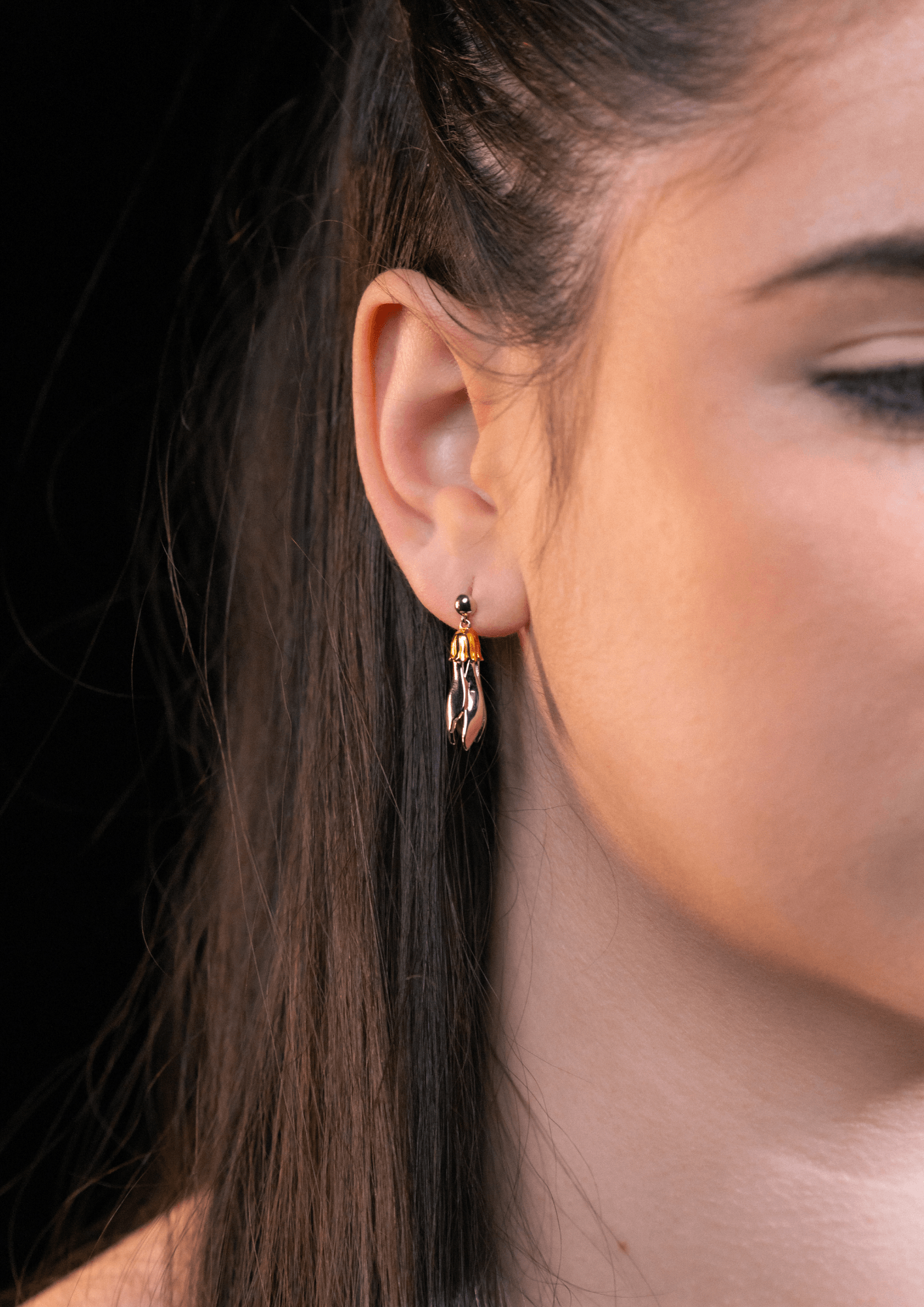 Sterling Silver Kowhai Earrings - Jamies Jewellers