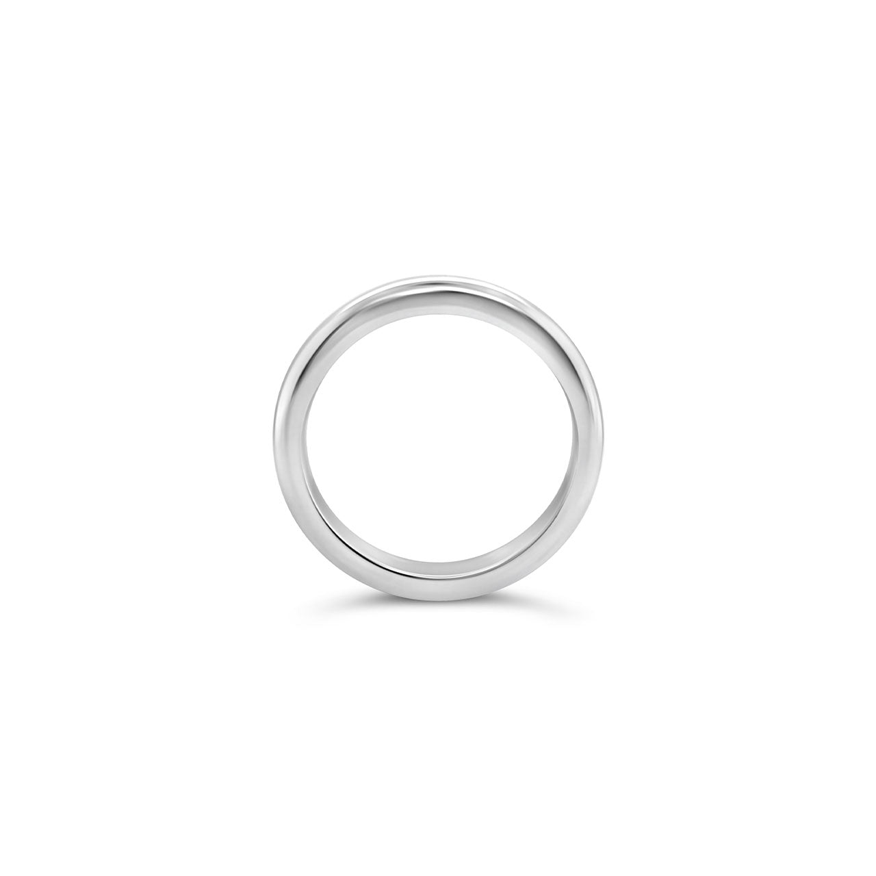 Sterling Silver Plain 3mm Wide Ring