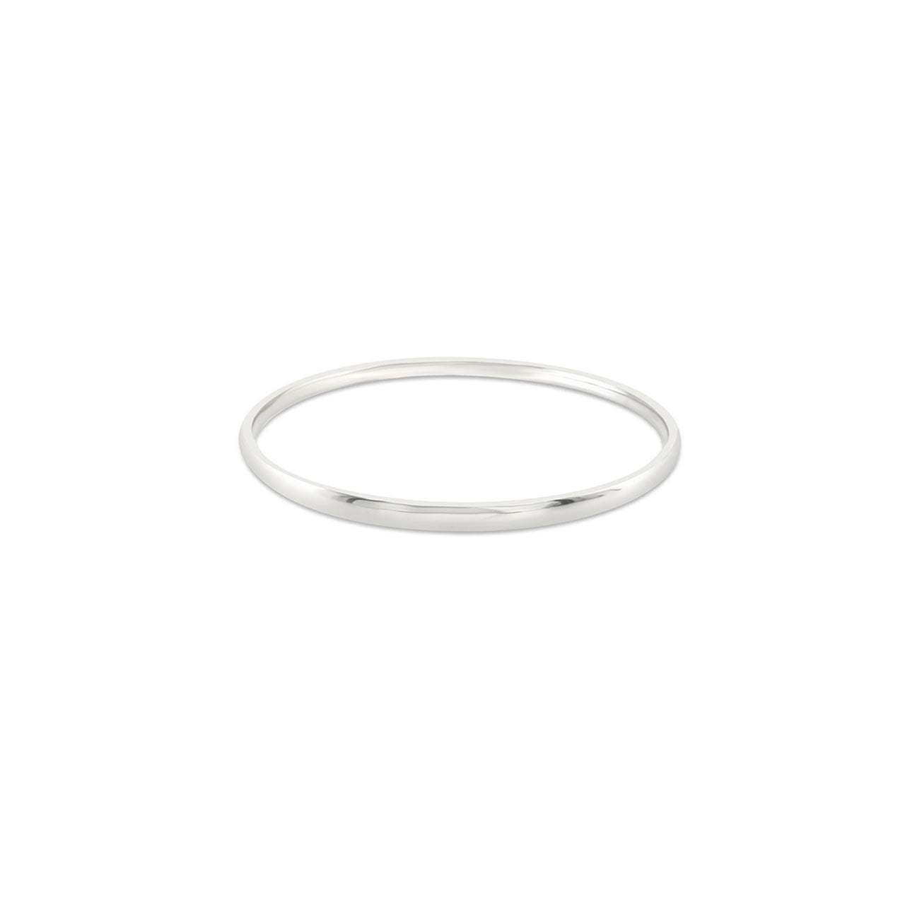 Sterling Silver 5 3/4" Golf Style Bangle