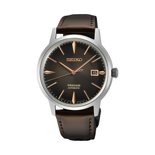 Seiko - SRPJ17J Mens Presage Cocktail Time ‘The Irish Coffee’ Automatic Watch