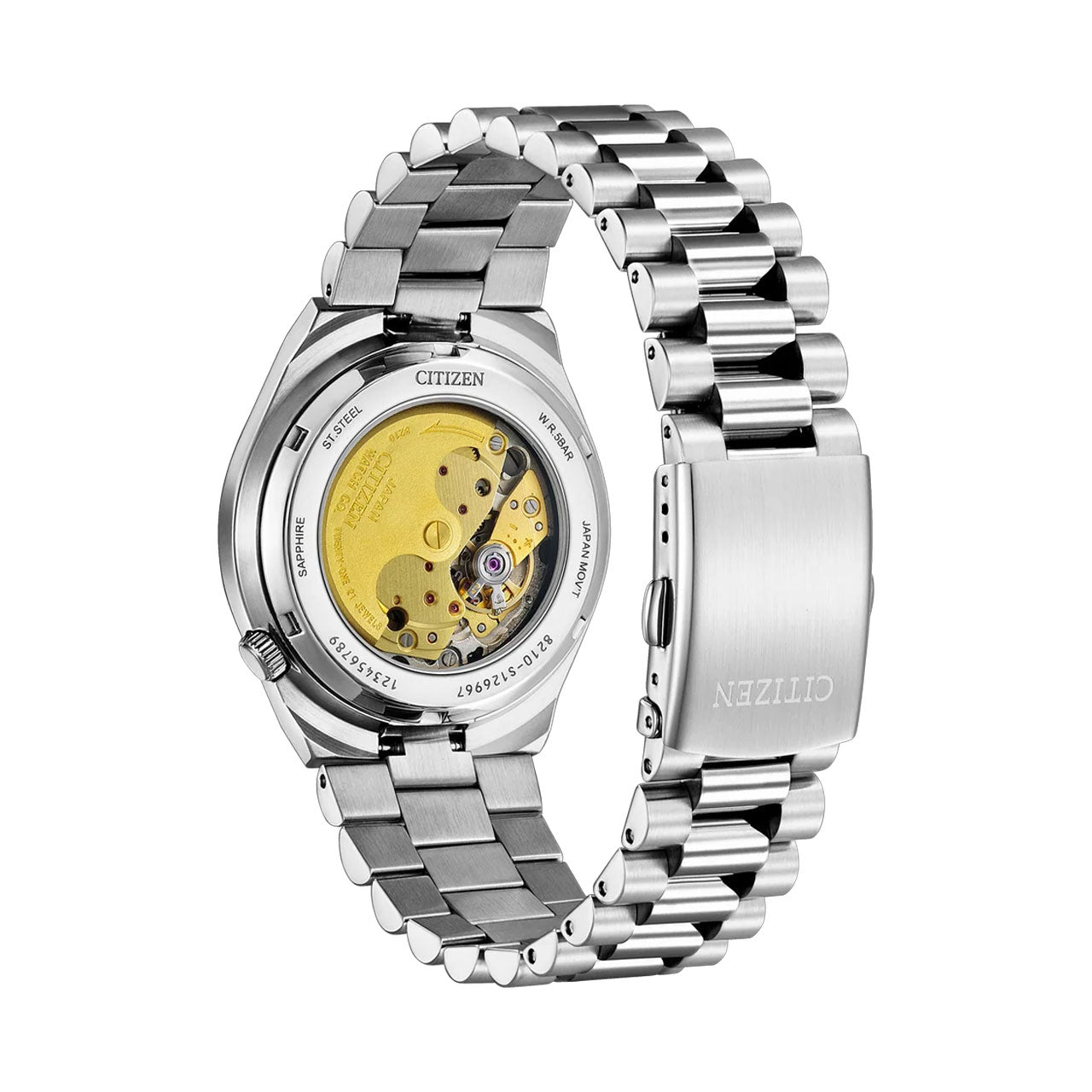 Citizen - Mens Steel Automatic Dress Watch - NJ0151-53W