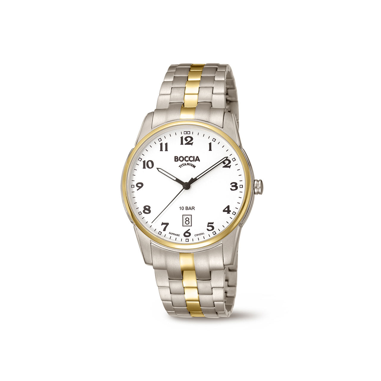 3632-03 - Mens Titanium Two Tone Watch