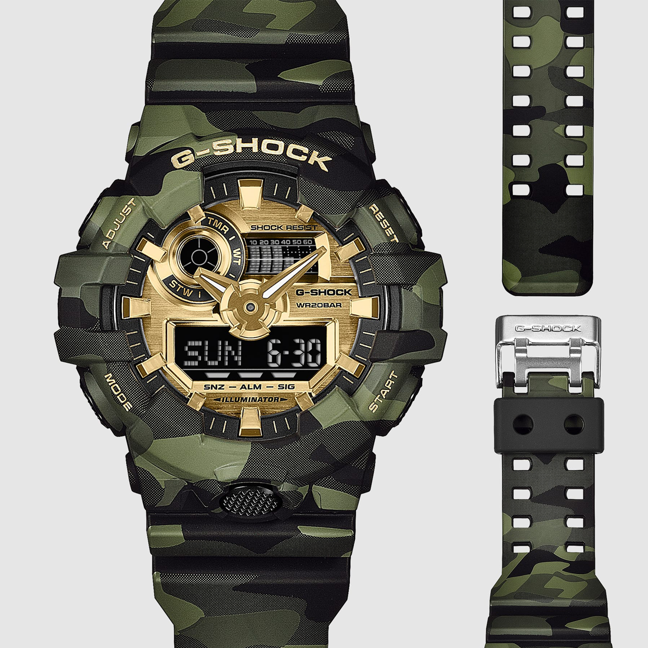 G-Shock Bold Camo Series - GA700CMG-3A