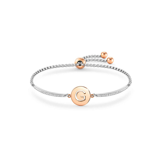 Milleluci Bracelet With CZ 028007/007 Letter G