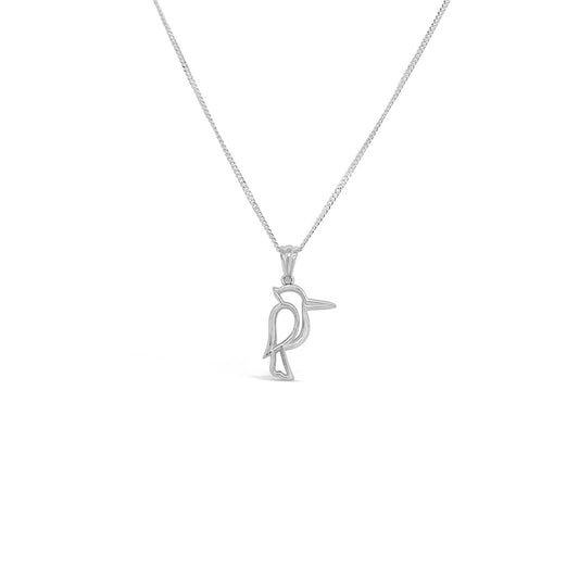 Sterling Silver Memento Kotare (Kingfisher) Pendant
