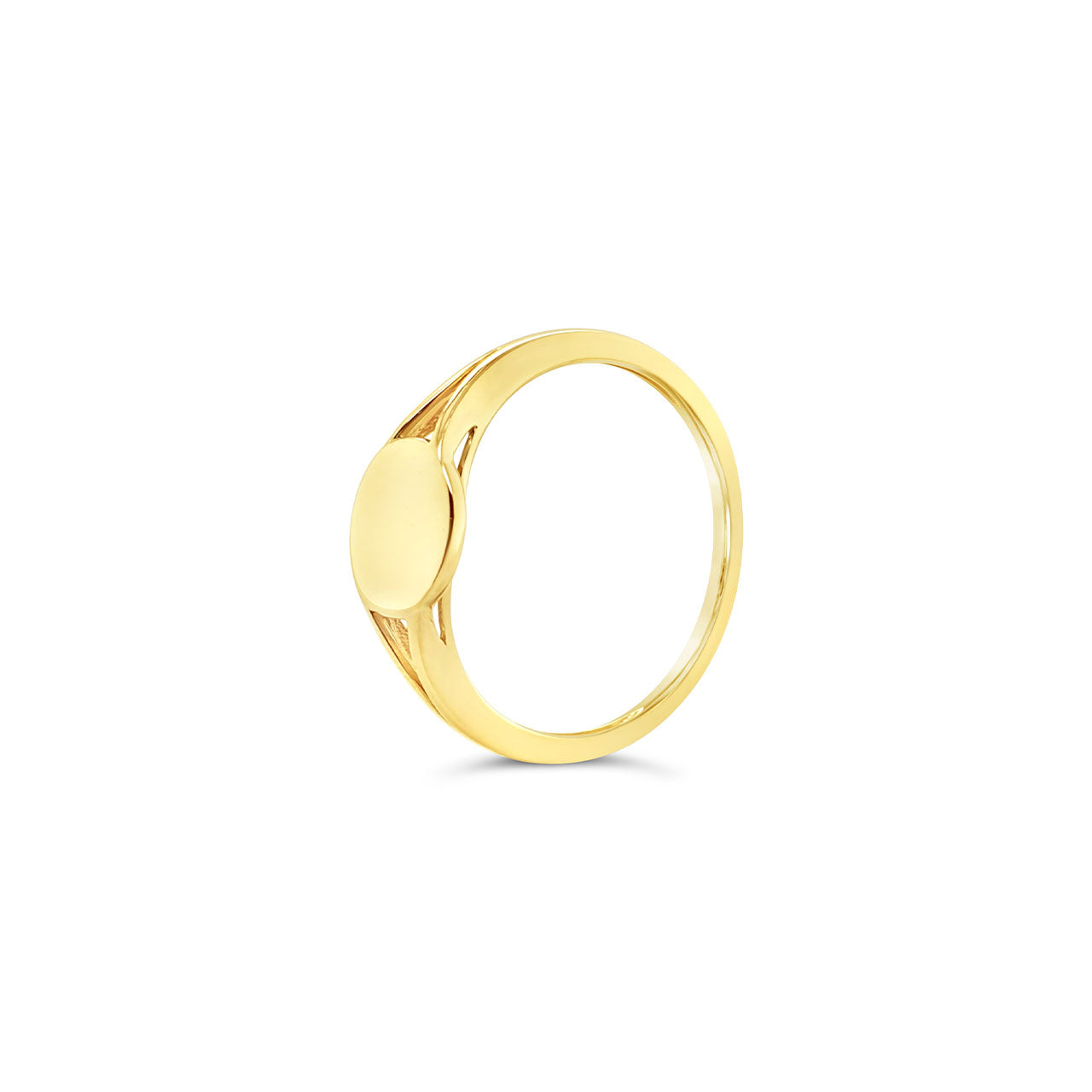 9k Yellow Gold Signet Ring