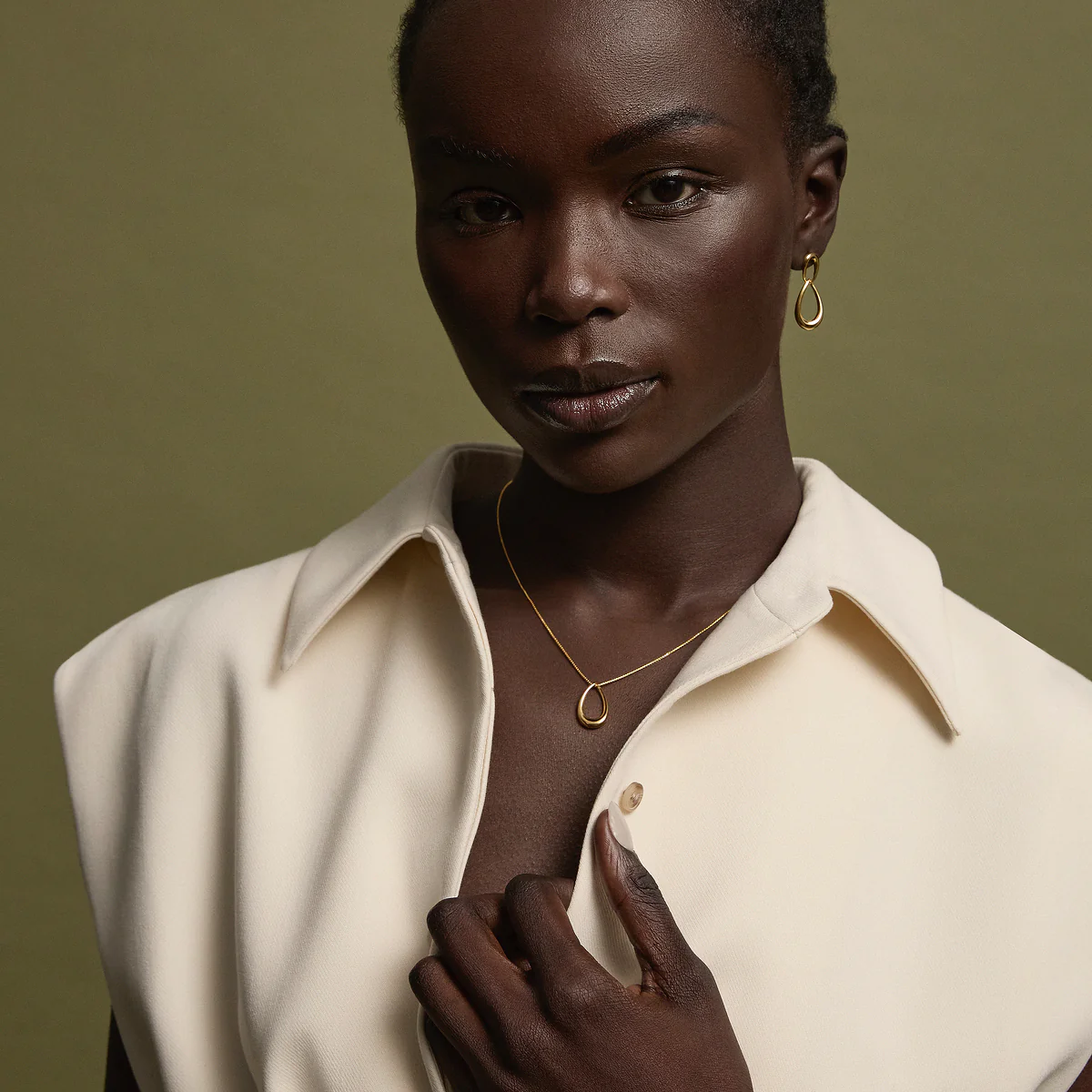 Vivante Drops (Grande) - Gold Plated