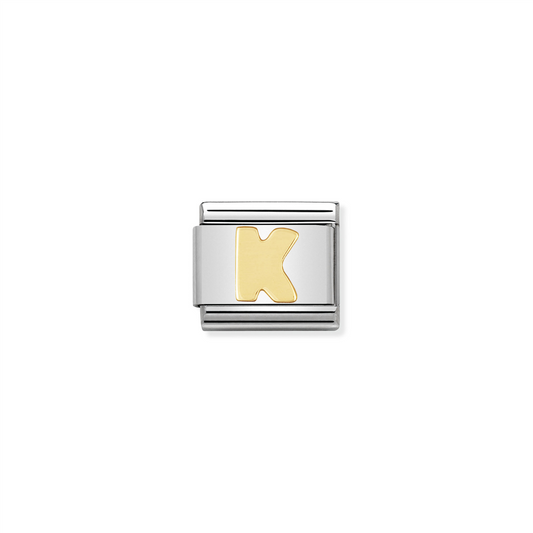 Composable Classic Link 030101/11 Letter K in 18k Gold