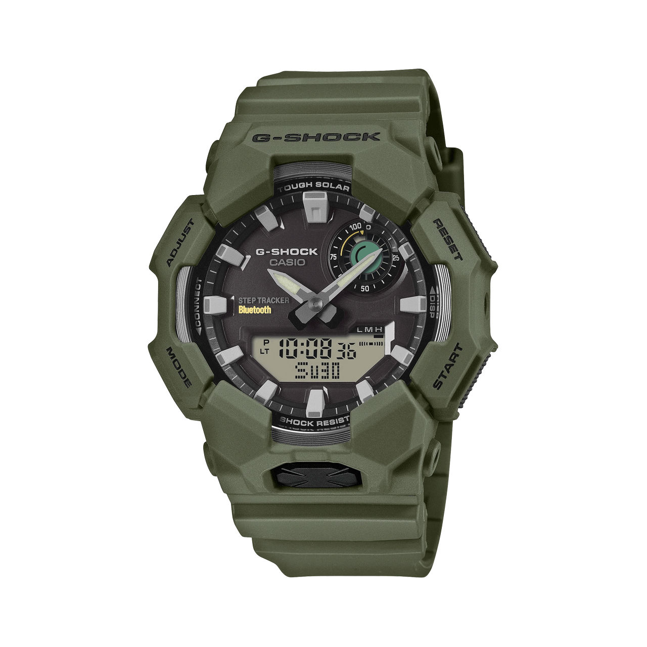 G-Shock - Green Rugged Tough Solar Watch -  GAB010-3A