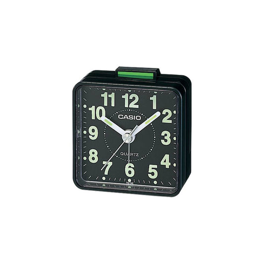Casio - Black Bedside Alarm Clock - TQ140-1