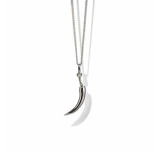 Sterling Silver Chilli Charm Necklace