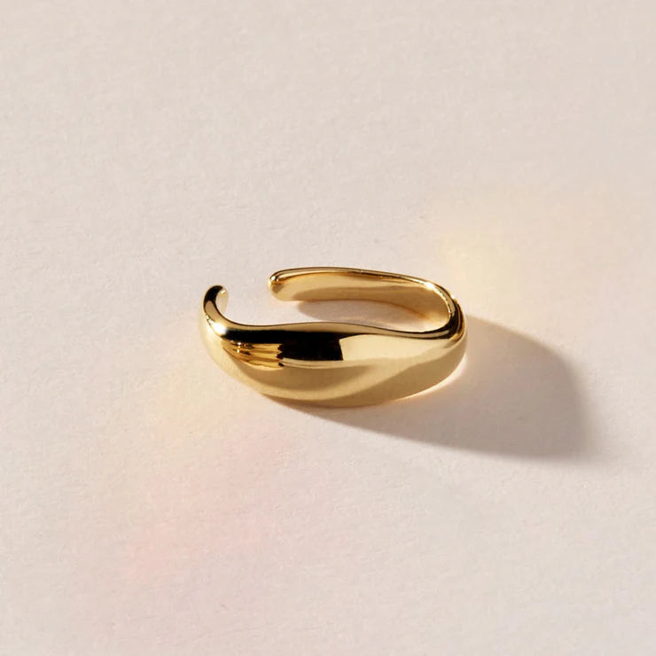 Tidal Ear Cuff - Gold Plated