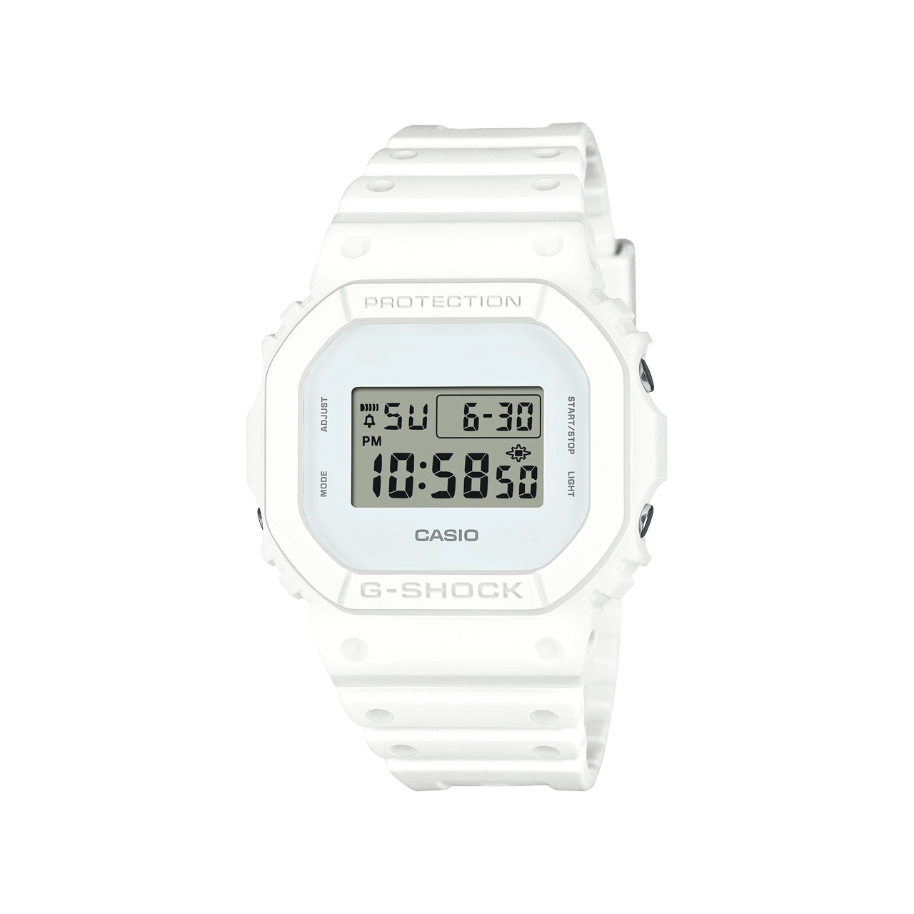 G-Shock 5600 Series White Watch - DW5600WW-7D